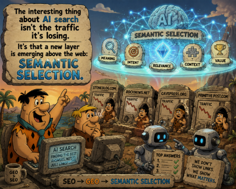 Traditional SEO Optimized Pages. AI Visibility May Optimize Understanding.